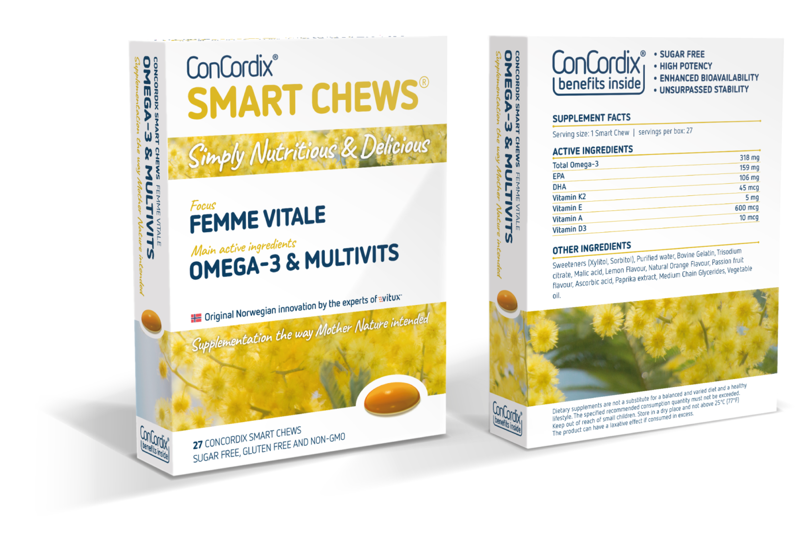 ConCordix Smart Chews Femme Vitale